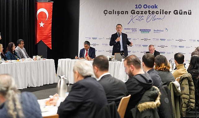 Başkan Çalık’tan Çalışan Gazeteciler Günü’nde Anlamlı Buluşma