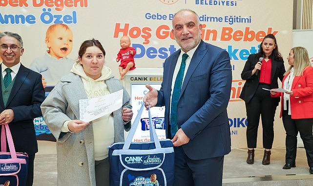 Canik’te Anne Adaylarına Bebek Destek Paketi