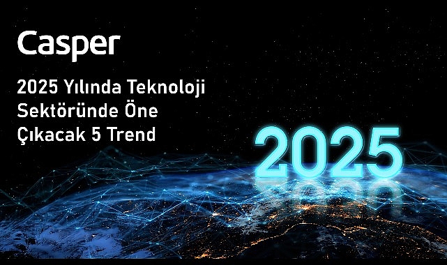 Casper 2025 Yılına Damga Vuracak 5 Teknolojik Trendi Sıralıyor