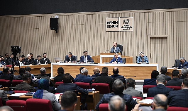 Konya Büyükşehir Meclisi’nin 2025 Yılı İlk Toplantısı Yapıldı