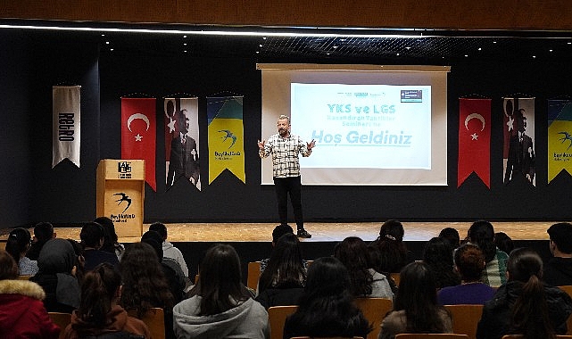 LGS ve YKS adayları için ‘Kazandıran Taktikler Semineri’ düzenlendi