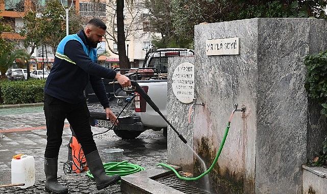 Manisa’nın Can Damarları Temizleniyor, Hayrat Çeşmelerine Hayat Veriliyor