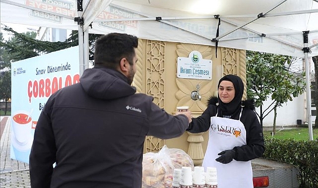 Öğrencilere Sabah Çorbası İnegöl Belediyesi’nden